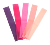 DOITOOL 5 Pièces Bandes Flexibles pour Garçon et Filles en TPE, Aide Calme | Bureaux D'élèves et Chaises, Soutien des Pieds, Design Coloré, Bibliothèque et Entraînement