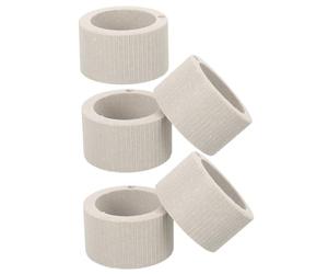 DOITOOL 5 Pièces Ceramic Planting Cups for Aquarium Water Plants Stable Underwater Holder for Fish Tank Planting and Decoration