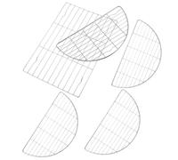 DOITOOL 5 Pièces Cuisson Acier Inoxydable pour Four Néerlandais de Barbecue avec Support de Cuisson et Refroidissement Maille Coréenne Renforcée pour Rôtir Cuire Vapeur et Griller