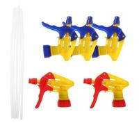 DOITOOL 5 Pièces Gâchette de Pulvérisateur à Main en Plastique, Usage | Remplacement de Pièce Cassée, Filtre Léger Intégré, Compatible Bouteilles Standard, pour Nettoyage Couleur Aléatoire
