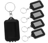 DOITOOL 5 Pièces Lampe De Poche à Énergie Solaire Lampe De Poche Clé e Porte-clés es De Poche De Survie De Survie e Torche Sauver Des Vies Anneau Lumineux