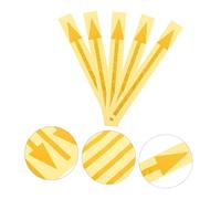 DOITOOL 5 Pièces Reflective Mailbox Stickers Self Adhesive Removable Arrow Decals For Outdoor Directional Marking Easy Peel And Stick For Wall And Mailbox Identification