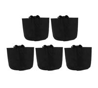 DOITOOL 5 pièces Sacs de Plantation Feutre Poches Respirantes pour Cultiver Légumes et Plantes Pots de Jardin Réutilisables pour Extérieur et Intérieur de Culture Pratique pour Balcon et