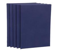 DOITOOL 5 Pièces Solid Color Certificate Paper Folders With Inner Sheet For Graduation Diploma Document Protection And Award Presentation