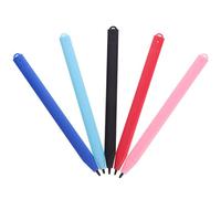 DOITOOL 5 pièces Stylet pour Tablette LCD Stylus Pen pour Écriture et Dessin avec Variété Épaisseurs de Ligne sans Recharge Lot Rouge Bleu Noir Rose Bleu