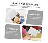 DOITOOL 5 Pièces Tableau Blanc Effaçable Portable avec Poignée Planche à Accessoire Pédagogique pour Jeux et Activités Classe