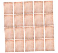 DOITOOL 50 Feuilles Papeterie Vintage Note De Note Stationnaire Vintage Décoratif Stationnaire Fournitures De Journal Indésirable Supplies Papier Café