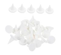 DOITOOL 50 Pièces Ceramic Refractory Support Nails High Temperature Resistant Pottery Kiln Tools Reusable Clay Art Accessories For Sculpting And Firing