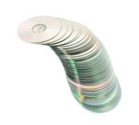 DOITOOL 50 pièces Disques CD DIY Décoratifs Réfléchissants Disques Artisanaux pour Loisirs Créatifs Stimulation Artistique Garçon Fille et Adolescents Décorations Maison Polyvalentes
