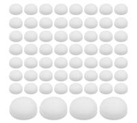DOITOOL 50 Pièces Mini Finger Sponge Daubers with Adhesive Backing Round Ink Blending Tool Replacement Pads for Scrapbooking Painting Crafting Accessories and Drawing Art Supplies