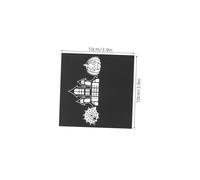 DOITOOL 50 Pièces Place Setting Cards Halloween Cutout Invitations For Wedding Reception Hollow Table Name Cards For Party Seating