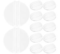 DOITOOL 50 Pièces Porte-cartes de Visite de Bureau Compact en Plastique | Usage Bureau, Finition Soignée et Toucher Agréable, Style Simple, Robuste au Quotidien