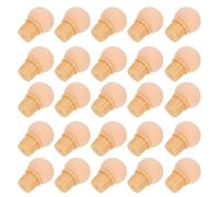 DOITOOL 50 Pièces Recharges Acryliques Ongles Naturels sur Manucure et Dégradée DIY D'éponges Embouts en Plastique Beige, Absorption de Couleur Optimale, Légères pour Nail Art