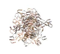DOITOOL 500 pièces Connecteurs de Bracelet de Protection de Fil pour DIY Bijoux Outils de Création Durable avec Surface Brillante et Résistante Rupture