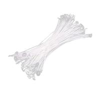 DOITOOL 50pièces Mèche De Bougie Pré-enduite Coton Supports Et Noyau pour Fabrication De Bougies Et Cadeaux