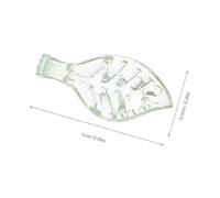 DOITOOL 50pièces Mini Pendentifs Acrylique Légers Pour Création De Bijoux Diy Charms Réalistes Pour Colliers Bracelets Et Boucles Oreilles Verts Translucides Perles De Fabrication