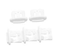 DOITOOL 5pièces Arrêt De Glissière Pour Lave-vaisselle Clip De Fixation Robuste Plastique Accessoire Facile à Installer Compatible Avec Tous Modèles