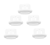 DOITOOL 5pièces Clips De Butée Pour Rail De Lave-vaisselle Accessoire Facile à Installer Compatible Avec Plusieurs Modèles