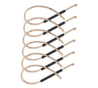 DOITOOL 6 Ensembles Corde Allumage Feu Portable Outil Survie Camping Léger Résistant Vent pour Allumer Feu Extérieur Barbecue