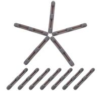 DOITOOL 6 Paires D’embouts de Branches pour Lunettes en Silicone Antidérapants Gris, Protège-branches Confortables, Supports pour Derrière L’oreille, Accessoires pour Sport et Activités