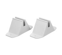 DOITOOL 6 Pièces Base de Clôture Jardin Support Anti-basculement pour Petite Barrière Extérieure Piquets Pratiques et Stables Accessoires pour Grillage et Séparation Jardin