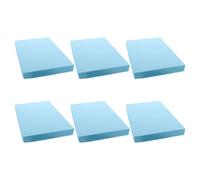 DOITOOL 6 Pièces Bloc de Mousse Artisanale pour Projets D'architecture et | Léger et Stable, Résistant à L'humidité, Surface Plane pour Peinture, Projets Artistiques