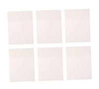 DOITOOL 6 Pièces Bloc Notes Adhésifs Mémo Imperméable Pad Papeterie Étudiante et Fournitures de Bureau