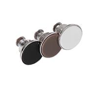 DOITOOL 6 Pièces Boutons Jean Diy Lot de Boutons Métalliques Amovibles Blanc Noir et Café Accessoires de Couture Pratiques pour Jeans Vêtements et Projets Bricolage