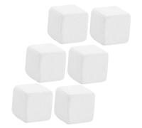 DOITOOL 6 pièces Calcium Blocks for Tortoises and Turtles Natural Mineral for Reptiles Dissolvable in Water Food Supports Physical Strength and Health