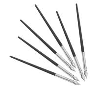 DOITOOL 6 Pièces Calligraphy Dip Pen Set Manga Comic Ink Dip Pens With Wood Handle For Drawing Writing Signing Artistic Sketching Tool For School Office