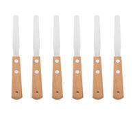 DOITOOL 6 Pièces Clay Pottery Tools With Wooden Handles Precision Clay Knife Set Ceramic Modeling And Pottery Fettling