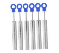 DOITOOL 6 Pièces Dämpfer Hydraulique à Fermeture Douce Amortisseur Silencieux pour Couvercles de Poubelle Mécanisme Doux et Du Bruit pour Cuisine Salle de Bain et Bureau