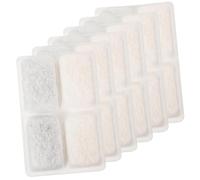 DOITOOL 6 pièces Filtres de Rechange pour Fontaine à Eau Chat et Chien Moyen Filtres à Charbon Actif à Coquille Naturelle Filtration Longue Durée pour Distributeur Eau pour Animaux