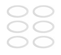 DOITOOL 6 Pièces Joint Torique en Silicone pour Cafetière, Résistance Froid, Léger, Accessoires pour Machine à Café, Fourniture Essentielle pour Verseuse Cafetière