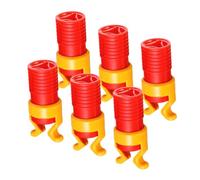 DOITOOL 6 pièces Kit de Clips pour Fixation de Vis Outil Abs Plastique pour Maintien Sécurisé des Vis Accessoire de Perçage Pratique et Gain pour Bricolage et Menuiserie