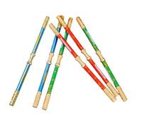 DOITOOL 6 pièces Lot de Stylos Gel Double-embout Couleurs Variées Stylo Cartoon pour Écriture Étudiante Confortable et Créatif