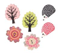 DOITOOL 6 pièces Magnet Pincushions Set Adorable Cross Stitch Needle Organizer for Sewing Enthusiasts Practical Magnetic Needle Keepers for Safe Storage and Easy Access Couleur Aléatoire