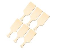 DOITOOL 6 Pièces Planche à Découper Non Traité avec Poignée Mini Planche à Découper pour Diy et Décorations pour Réduits et Utilisation Pratique