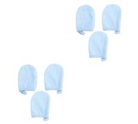DOITOOL 6 Pièces Tissu Tampon D'essuyage Pour Le Visage De Coton Pour Le Visage Se Maquiller Nettoyants Pour Le Visage Affronter De Toilette Démaquillant