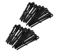 DOITOOL 60 Pièces Clips de Retenue pour Filtre de Gouttière, Protection | Résistant aux Intempéries, Installation Facile, Prise Ferme, pour Gouttières Résidentielles et Gardes