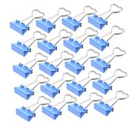 DOITOOL 60 Pièces Creative Heart Shaped Binder Clips Mini Metal Paper Clamps For Office Use