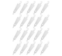 DOITOOL 60 Pièces Enfile-Aiguille en Acier Inoxydable, Argenté | Outil D’enfilage Manuel, Réduit la Casse du Fil, Compatible Aiguilles Variées, Rangement Facile