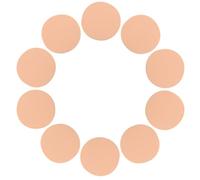 DOITOOL 60 Pièces Éponges à Maquillage en Latex Naturel, Mini Houppettes Douces pour Visage, Adaptées aux Salons et Retouches Extérieures, Emballage Individuel