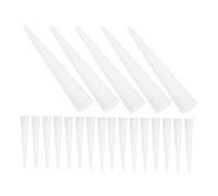 DOITOOL 60 pièces Kit de Embouts de Calfeutrage Plastique Épais Applicateurs de Buse Polyvalents pour Travaux Étanchéité Conseils pour Finitions Précises Outil de Calfeutrage Adapté à