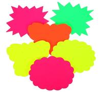 DOITOOL 60Pcs Étiquettes De Prix Des Produits De Base Amovibles Vierges En Papier Auto-Adhésif Pour Supermarchés Et Affichage De Produits