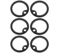 DOITOOL 6pièces Couvre-médaille Silicone pour Chien Réduit Le Bruit des Étiquettes Protège Les Colliers Identification Facile à Installer pour Médailles De Chien