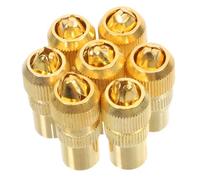 DOITOOL 8 pièces Adaptateur Mâle vers Femelle pour Câble Antenne Tv Connecteur pour Réception Signal Analogique et Câble Tv Installation Facile sans Outil