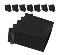 DOITOOL 8 Pièces Embouts en Caoutchouc Antidérapants pour Échelle Noire, Protection Professionnelle, Pieds Résistants pour Usage Intensif et Maintenance Sécurisée