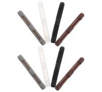 DOITOOL 8 pièces Silicone Temple Tips For Eyeglasses Anti-skid Glasses Arm Tip Covers Soft Ear Grips For Secure Fit And Comfortable Wear Replacement Pads