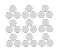 DOITOOL 80 Pièces Coffre-fort à monnaie mini-capsules de monnaie porte-collection de pièces étui de protection rond en plastique cale Transparent